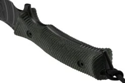 ANV Knives M311 SPELTER DLC Topo Elmax, Black Micarta Handle, Black Kydex Sheath, Cuchillo De Supervivencia -Tienda De Cuchillos ANVM311 004 04 anv