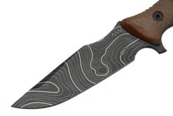 ANV Knives M311 SPELTER DLC Topo Elmax, Coyote Micarta Handle, Black Kydex Sheath, Cuchillo De Supervivencia -Tienda De Cuchillos ANVM311 006 03 anv