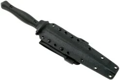 ANV M500 Anthropoid DLC Elmax, Black Handle, M500-001, Black Kydex Sheath, Cuchillo Daga -Tienda De Cuchillos ANVM500 001 06 anv knives