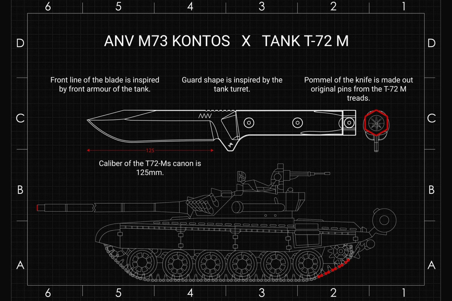 ANV M73 Kontos Stonewashed M73-003 Cuchillo De Supervivencia 9 ANV M73 Kontos Stonewashed M73-003 Cuchillo De Supervivencia - Imagen 9