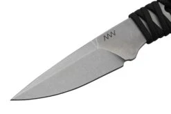 ANV Knives P100 Sleipner, Grey Paracord, P100-003, Black Kydex Sheath, Cuchillo De Cuello -Tienda De Cuchillos ANVP100 003 03 anv