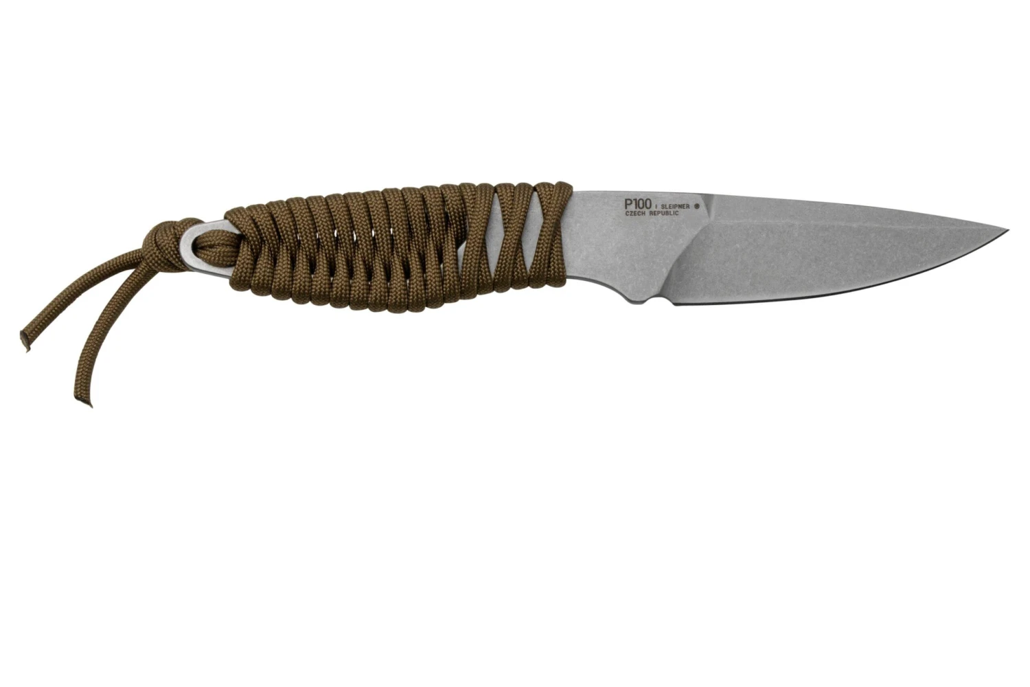 ANV Knives P100 Sleipner, Coyote Paracord, P100-005, Black Kydex Sheath, Cuchillo De Cuello 2 ANV Knives P100 Sleipner, Coyote Paracord, P100-005, Black Kydex Sheath, Cuchillo De Cuello - Imagen 2