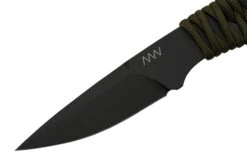 ANV Knives P100 Sleipner Cerakote, Olive Paracord, P100-039, Black Kydex Sheath, Cuchillo De Cuello -Tienda De Cuchillos ANVP100 039 03 anv