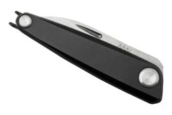 ANV Z050 Sleipner, Black Handle, Z050-001, Navaja Slipjoint -Tienda De Cuchillos ANVZ050 001 06 anv