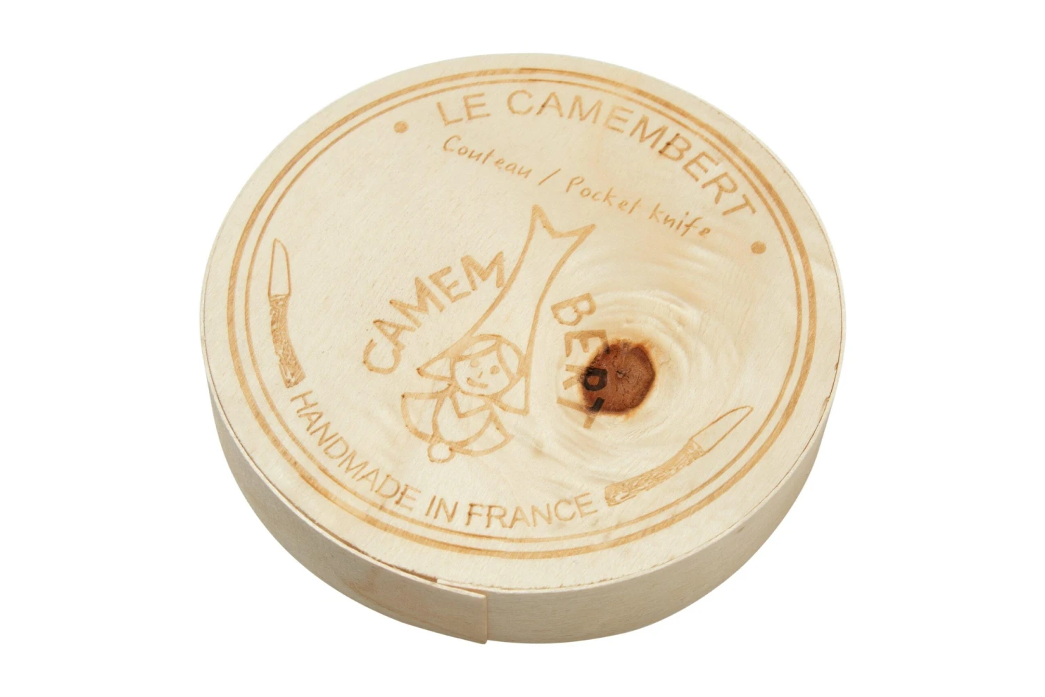 Laguiole En Aubrac Camembert Olive CAM99OLI Madera De Olivo, Navaja 9 Laguiole En Aubrac Camembert Olive CAM99OLI Madera De Olivo, Navaja - Imagen 9