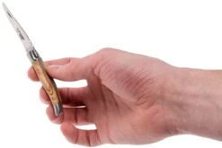 Laguiole En Aubrac Navaja 7 Cm De Madera De Olivo, L0207OLI-SSB1 -Tienda De Cuchillos AUL0207OLI SSB1 08 laguiole en aubrac aul0207oli ssb1 08