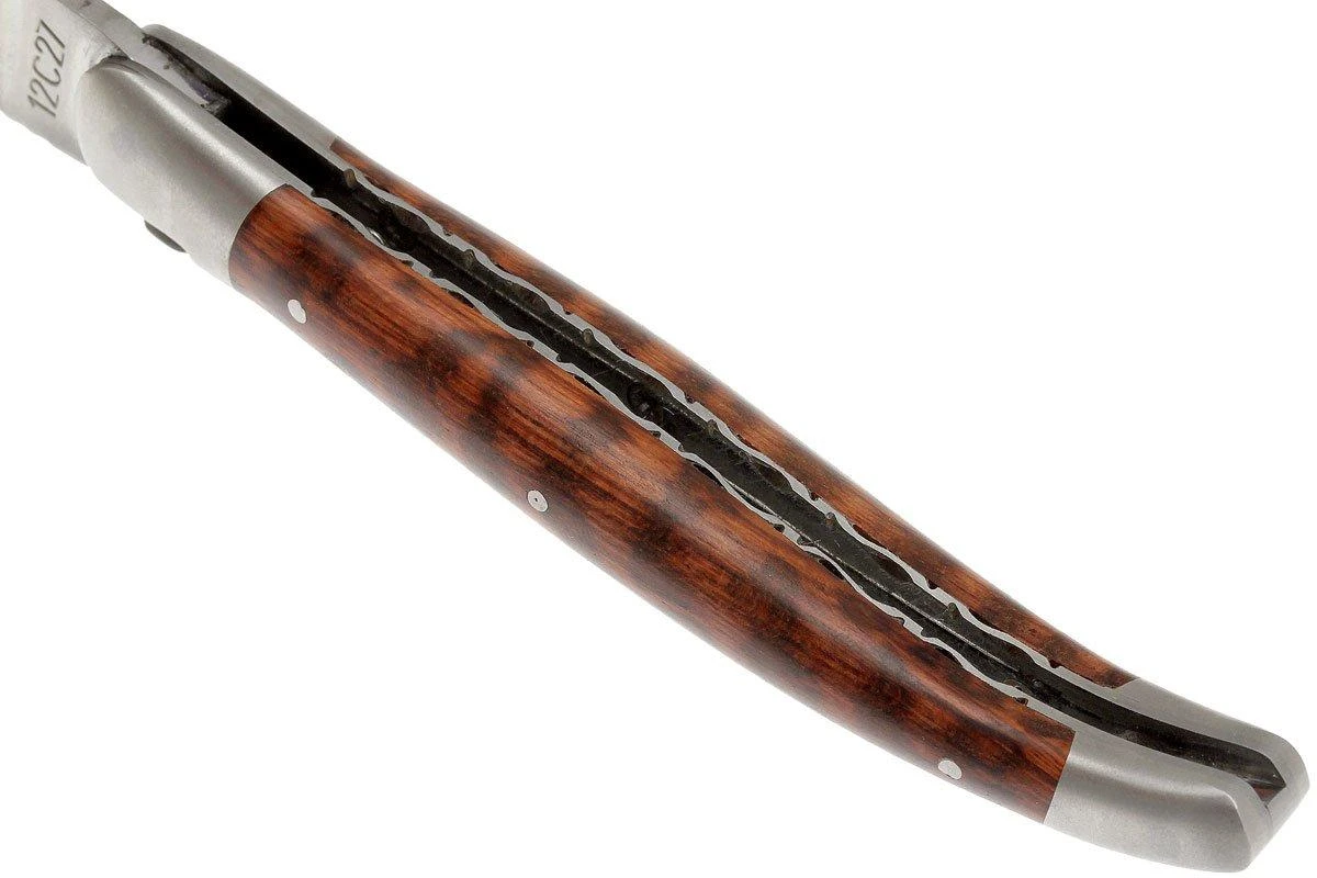 Laguiole En Aubrac HP 12cm Snakewood Limado A Mano L0212AMH-FSI1 5 Laguiole En Aubrac HP 12cm Snakewood Limado A Mano L0212AMH-FSI1 - Imagen 5