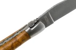 Laguiole En Aubrac 12cm De Madera De Teca Limado A Mano L0212LKH/FSB1 Navaja Laguiole -Tienda De Cuchillos AUL0212LKH FSB1 06 laguiole en aubrac