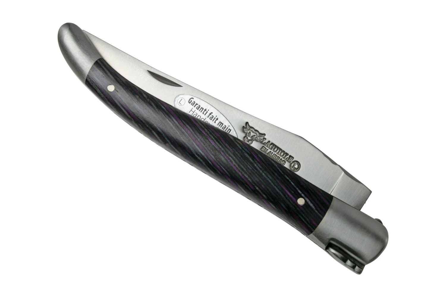 Laguiole En Aubrac Samba Prune L0212SAPIF Madera De Samba, Mate, 12 Cm 4 Laguiole En Aubrac Samba Prune L0212SAPIF Madera De Samba, Mate, 12 Cm - Imagen 4