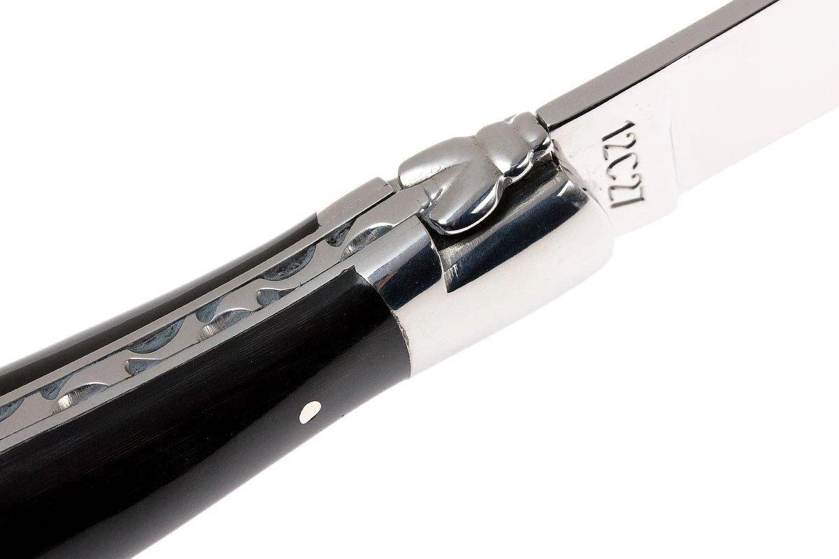 Laguiole En Aubrac 12cm Navaja Con Sacacorcho, De Cuerno De Búfalo L0312BUI-FSI1 6 Laguiole En Aubrac 12cm Navaja Con Sacacorcho, De Cuerno De Búfalo L0312BUI-FSI1 - Imagen 6