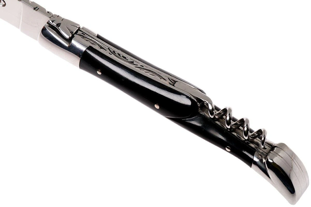 Laguiole En Aubrac 12 Cm Navaja Con Sacacorchos De Cuerno, L0312CPI-SSI1 8 Laguiole En Aubrac 12 Cm Navaja Con Sacacorchos De Cuerno, L0312CPI-SSI1 - Imagen 8