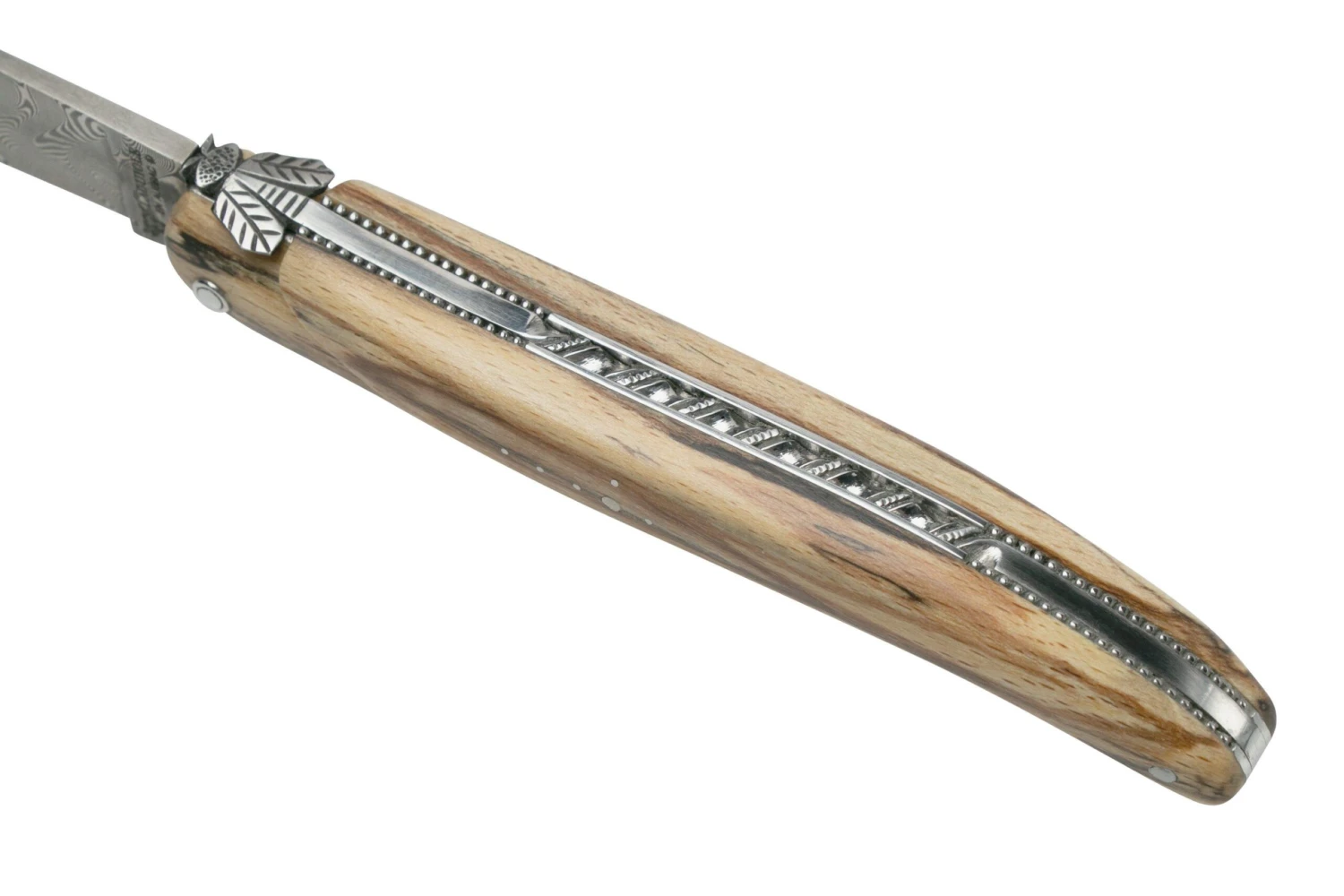 Laguiole En Aubrac Le Perlé 12 Cm L0512WA6J3DB Balbach Damast Full Handle Madera De Haya 7 Laguiole En Aubrac Le Perlé 12 Cm L0512WA6J3DB Balbach Damast Full Handle Madera De Haya - Imagen 7