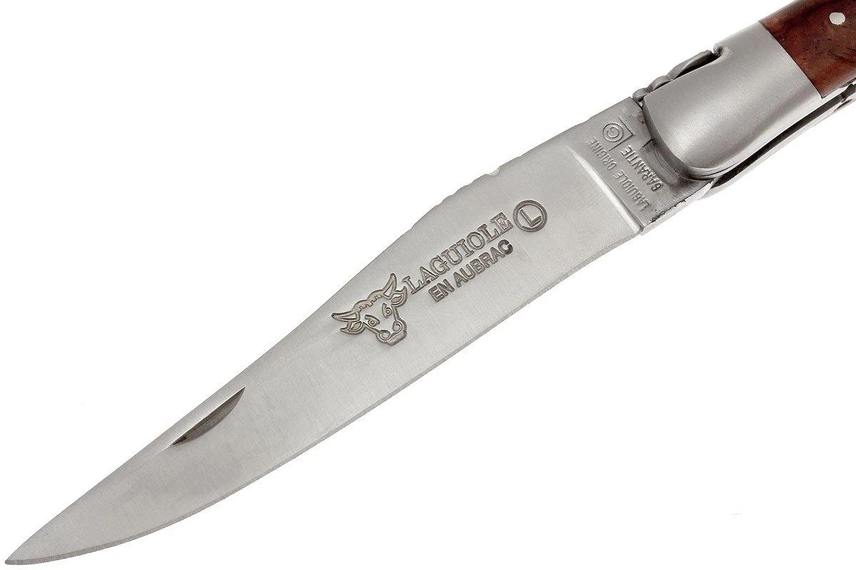 Laguiole En Aubrac 12cm Double Plates, Palissander Limado A Mano, L0712LPI-FSB1 2 Laguiole En Aubrac 12cm Double Plates, Palissander Limado A Mano, L0712LPI-FSB1 - Imagen 2