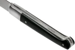 Laguiole En Aubrac Sauveterre 9 Cm Guillochees De Madera De ébano, Cuchillo De Caballero -Tienda De Cuchillos AULSAUV EB GUI 05 laguiole en aubrac