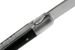 Laguiole En Aubrac Sauveterre 9 Cm Guillochees De Madera De ébano, Cuchillo De Caballero -Tienda De Cuchillos AULSAUV EB GUI 06 laguiole en aubrac