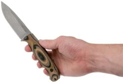 Bradford Guardian 4.5, 3D G-Wood Guardian 4.5 CPM 3V, Sabre Stonewashed 4.5S-115 -Tienda De Cuchillos BDK 45S 115 06 bradford knives