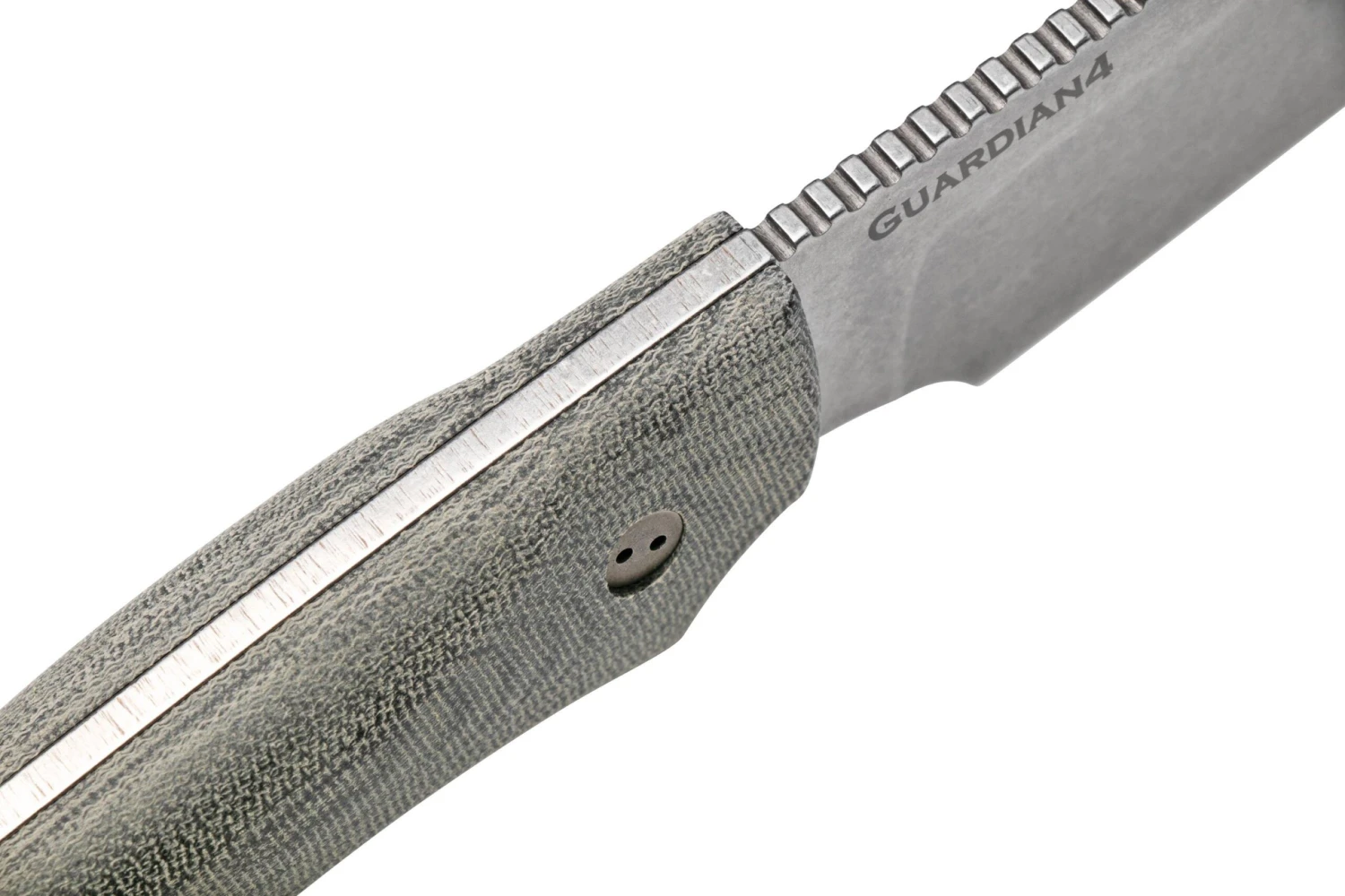 Bradford Guardian 4, 3D Black Micarta, CPM-3V Sabre Stonewashed 4S-101-3V 5 Bradford Guardian 4, 3D Black Micarta, CPM-3V Sabre Stonewashed 4S-101-3V - Imagen 5