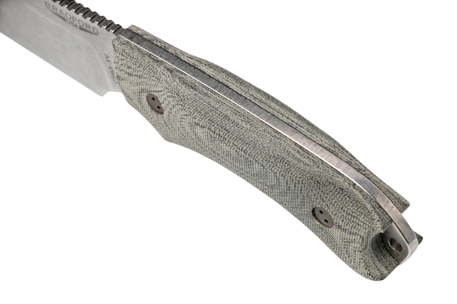 Bradford Guardian 4, 3D Black Micarta, CPM-3V Sabre Stonewashed 4S-101-3V 6 Bradford Guardian 4, 3D Black Micarta, CPM-3V Sabre Stonewashed 4S-101-3V - Imagen 6