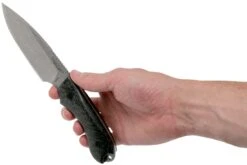 Bradford Guardian 4, 3D Carbon Fiber Guardian 4 M390, Sabre Stonewashed 4S-116 -Tienda De Cuchillos BDK 4S 116 06 bradford knives