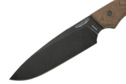 Bradford Knives Guardian 5, 5S-104N-3V, 3D Natural Micarta, CPM-3V, Sabre Grind, Nimbus Blackwashed Finish, Cuchillo Fijo -Tienda De Cuchillos BDK 5S 104N 3V 03 bradford