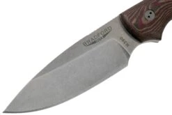 Bradford Guardian 3, 3D Brown-Red Richlite, M390 Sabre Stonewash Knivesandtools Exclusive -Tienda De Cuchillos BDK G3 S 116 M390 03 bradford knives