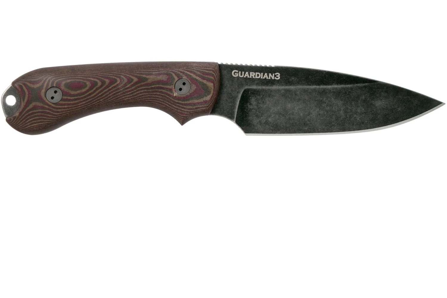 Bradford Guardian 3, 3D Brown-Red Richlite, M390 Sabre Nimbus Knivesandtools Exclusive 2 Bradford Guardian 3, 3D Brown-Red Richlite, M390 Sabre Nimbus Knivesandtools Exclusive - Imagen 2