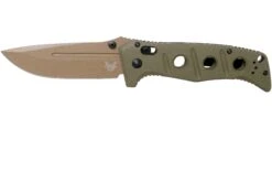 Benchmade 275FE-2 Sibert Adamas OD Green G10, Flat Earth Navaja, Shane Sibert Design