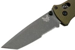 Benchmade Bailout Aluminio 537SGY-1 Navaja Dentada 10 Benchmade Bailout Aluminio 537SGY-1 Navaja Dentada -Tienda De Cuchillos BE537SGY 1 03 benchmade