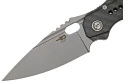 Bestech Exploit BT2005F Stonewashed, Titanium & Carbonfiber, Navaja -Tienda De Cuchillos BHBT2005F 03 bestech