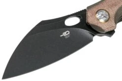 Bestech Nogard BT2105F Bronze Titanium, Brown Micarta Navaja, Kombou Design 10 Bestech Nogard BT2105F Bronze Titanium, Brown Micarta Navaja, Kombou Design -Tienda De Cuchillos BHBT2105F 03 bestech