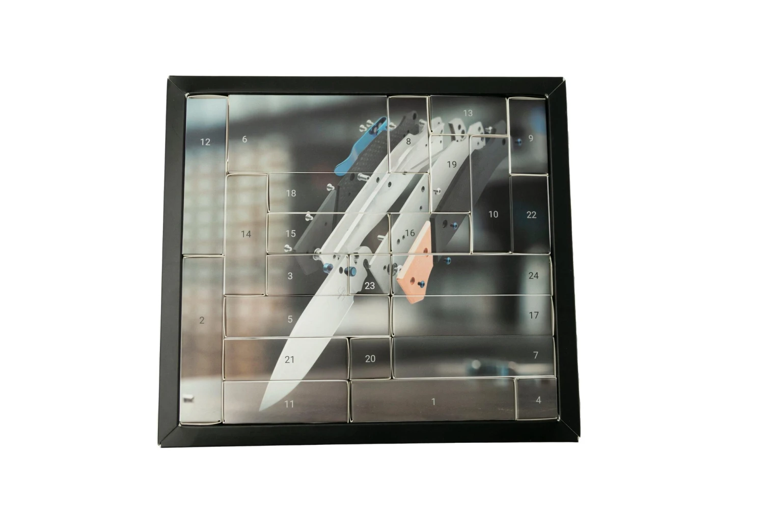 Böker Plus Advent Calendar 2022 01BO901 Kit Para Navaja 2 Böker Plus Advent Calendar 2022 01BO901 Kit Para Navaja - Imagen 2