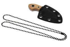 Böker Plus Gnome, D2 02BO322 Olive Wood, Cuchillo De Cuello -Tienda De Cuchillos BO02BO322 06 boker