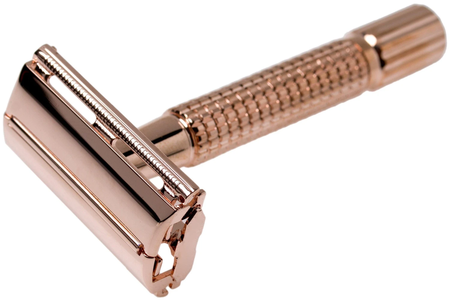 Böker Safety Razor Butterfly Rose Gold 04BO215 Maquinilla De Afeitar Clásica, Oro Rosa 1 Böker Safety Razor Butterfly Rose Gold 04BO215 Maquinilla De Afeitar Clásica, Oro Rosa