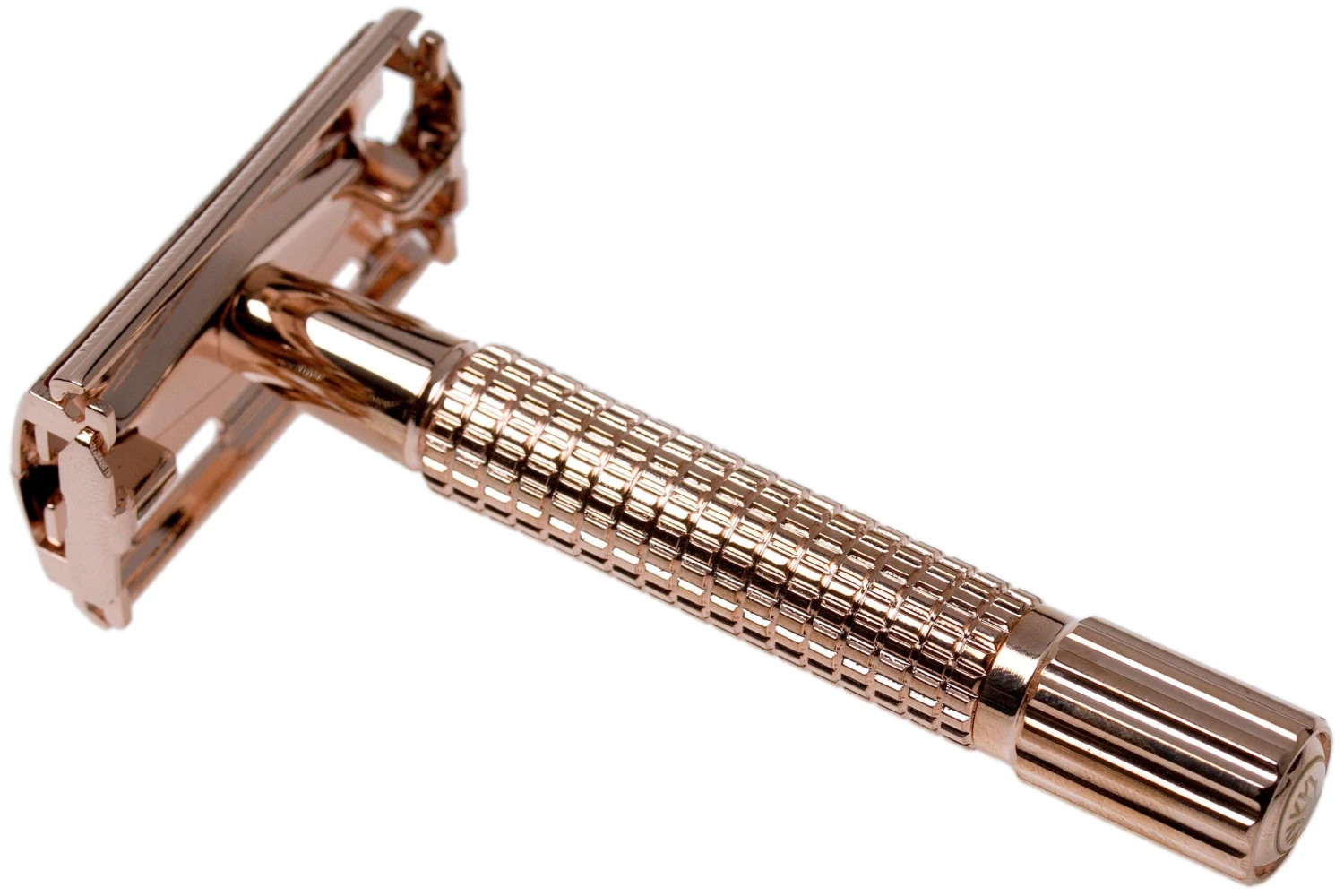 Böker Safety Razor Butterfly Rose Gold 04BO215 Maquinilla De Afeitar Clásica, Oro Rosa 2 Böker Safety Razor Butterfly Rose Gold 04BO215 Maquinilla De Afeitar Clásica, Oro Rosa - Imagen 2