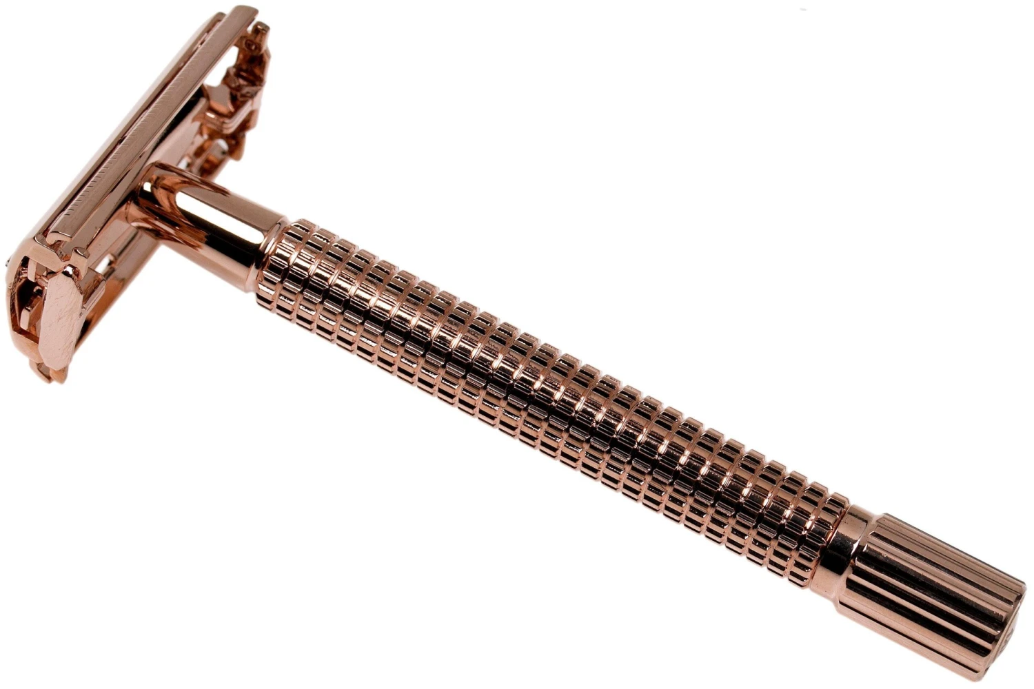 Böker Safety Razor Butterfly L Rose Gold 04BO218 Maquinilla De Afeitar Clásica, Oro Rosa 2 Böker Safety Razor Butterfly L Rose Gold 04BO218 Maquinilla De Afeitar Clásica, Oro Rosa - Imagen 2