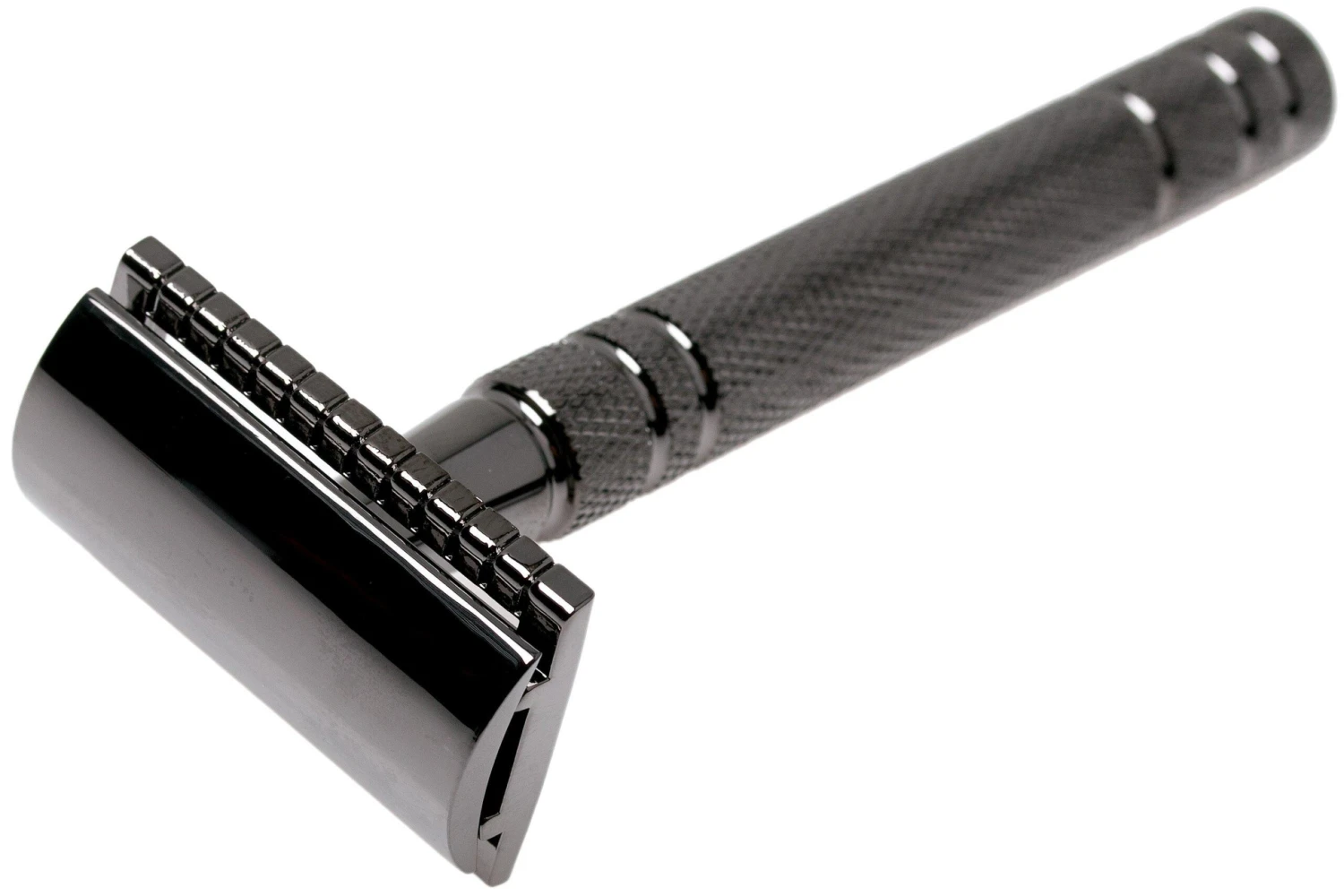 Böker Safety Razor Boraso Gunmetal Grey 04BO223 Maquinilla De Afeitar Clásica, Gris 1 Böker Safety Razor Boraso Gunmetal Grey 04BO223 Maquinilla De Afeitar Clásica, Gris