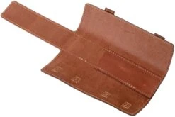 Böker Roll-Up Case Brown, Estuche De Viaje Para Navajas De Afeitar 90014 -Tienda De Cuchillos BO090014 03 boker bo090014 03