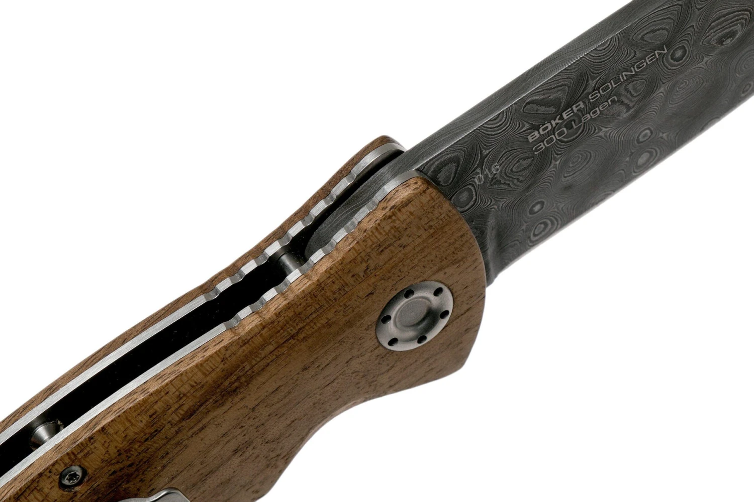 Böker Tirpitz Damast Wood 42 Limited Edition 110197DAM Navaja 7 Böker Tirpitz Damast Wood 42 Limited Edition 110197DAM Navaja - Imagen 7