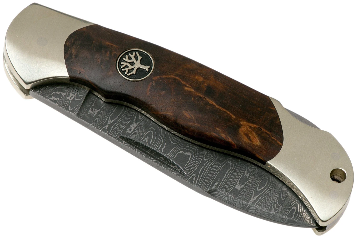 Böker Junior Scout Damast Curly Birch 111920DAM Cuchillo De Caballero 4 Böker Junior Scout Damast Curly Birch 111920DAM Cuchillo De Caballero - Imagen 4