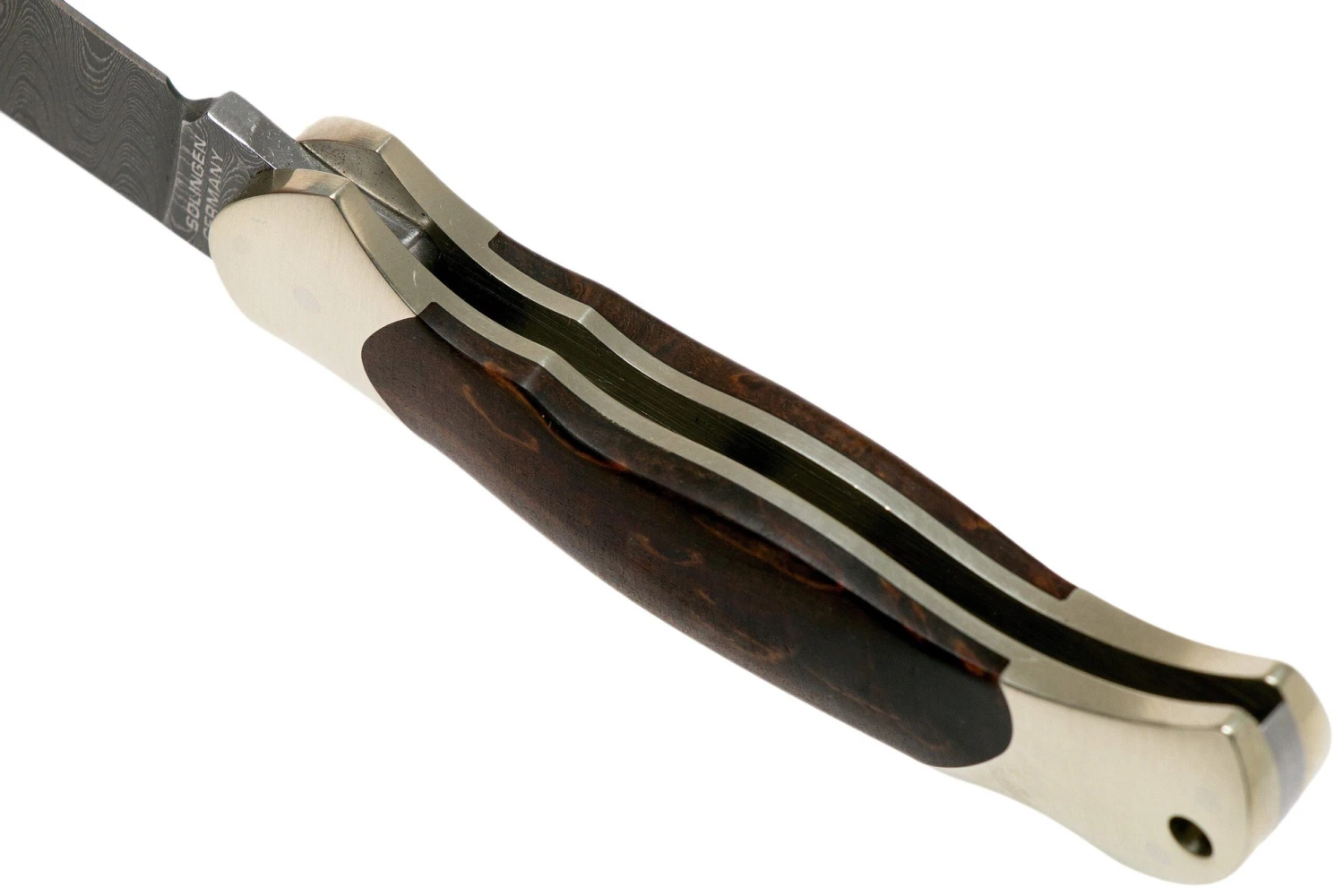 Böker Junior Scout Damast Curly Birch 111920DAM Cuchillo De Caballero 5 Böker Junior Scout Damast Curly Birch 111920DAM Cuchillo De Caballero - Imagen 5