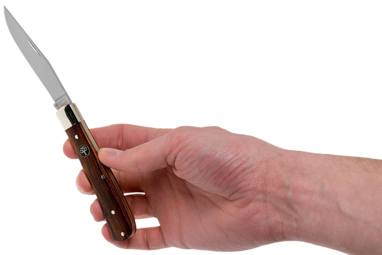 Böker Trapper Uno Desert Ironwood 112565 Navaja Slipjoint 8 Böker Trapper Uno Desert Ironwood 112565 Navaja Slipjoint - Imagen 8