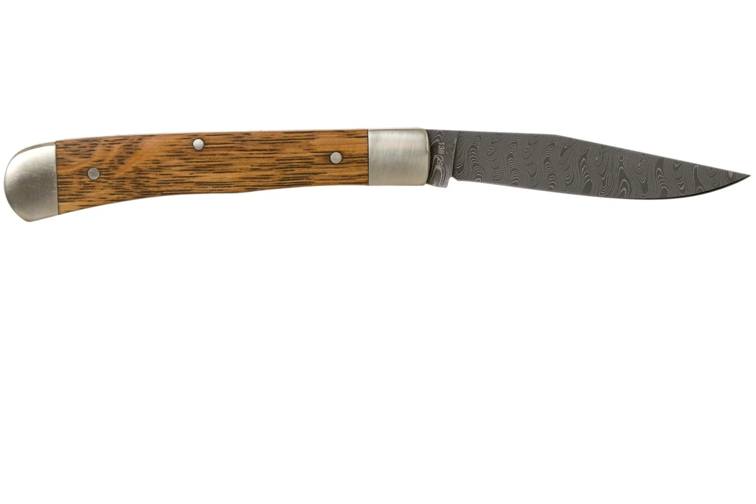 Böker Trapper Asbach Uralt Damascus 116004DAM Navaja 2 Böker Trapper Asbach Uralt Damascus 116004DAM Navaja - Imagen 2