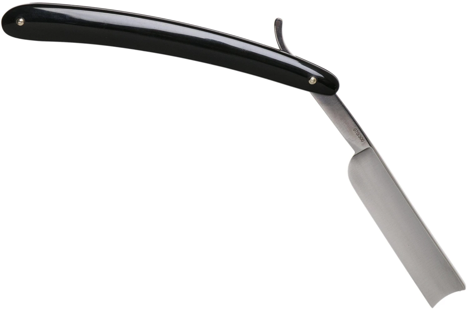 Böker Manufaktur Barber’s Choice, Black Synthetic 140222 Navaja De Afeitar 2 Böker Manufaktur Barber’s Choice, Black Synthetic 140222 Navaja De Afeitar - Imagen 2