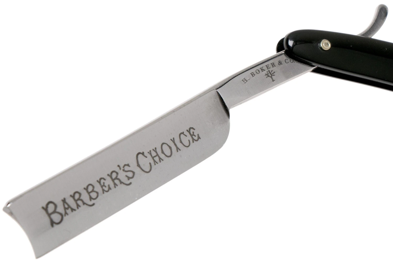 Böker Manufaktur Barber’s Choice, Black Synthetic 140222 Navaja De Afeitar 3 Böker Manufaktur Barber’s Choice, Black Synthetic 140222 Navaja De Afeitar - Imagen 3