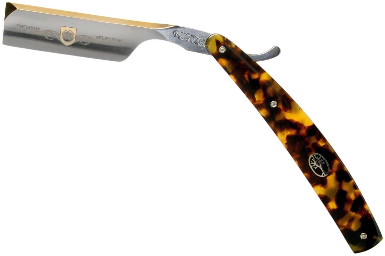 Böker Manufaktur SCHILDPATT 2.0 Navaja De Afeitar 140555 1 Böker Manufaktur SCHILDPATT 2.0 Navaja De Afeitar 140555