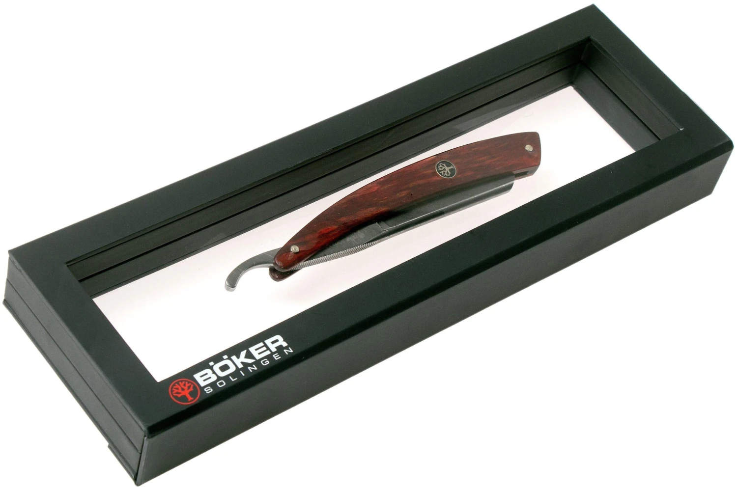 Böker Manufaktur Damascus Curly Birch 140610DAM Navaja De Afeitar 7 Böker Manufaktur Damascus Curly Birch 140610DAM Navaja De Afeitar - Imagen 7