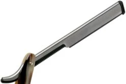 Böker Barberette Horn 140905 Navaja De Afeitar Shavette 9 Böker Barberette Horn 140905 Navaja De Afeitar Shavette -Tienda De Cuchillos BO140905 04 boker