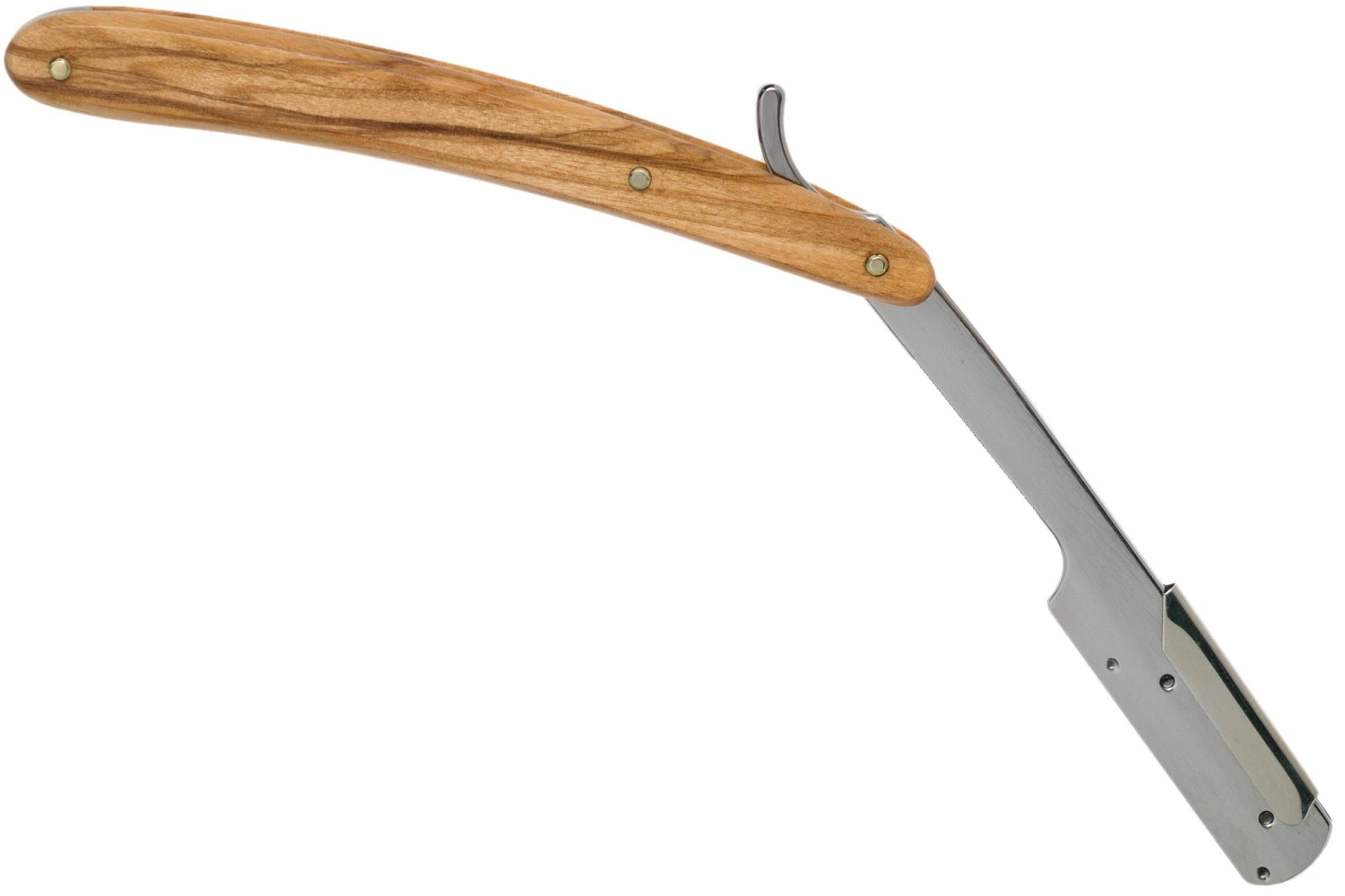 Böker Pro Barberette Olive 140906 Shavette 2 Böker Pro Barberette Olive 140906 Shavette - Imagen 2