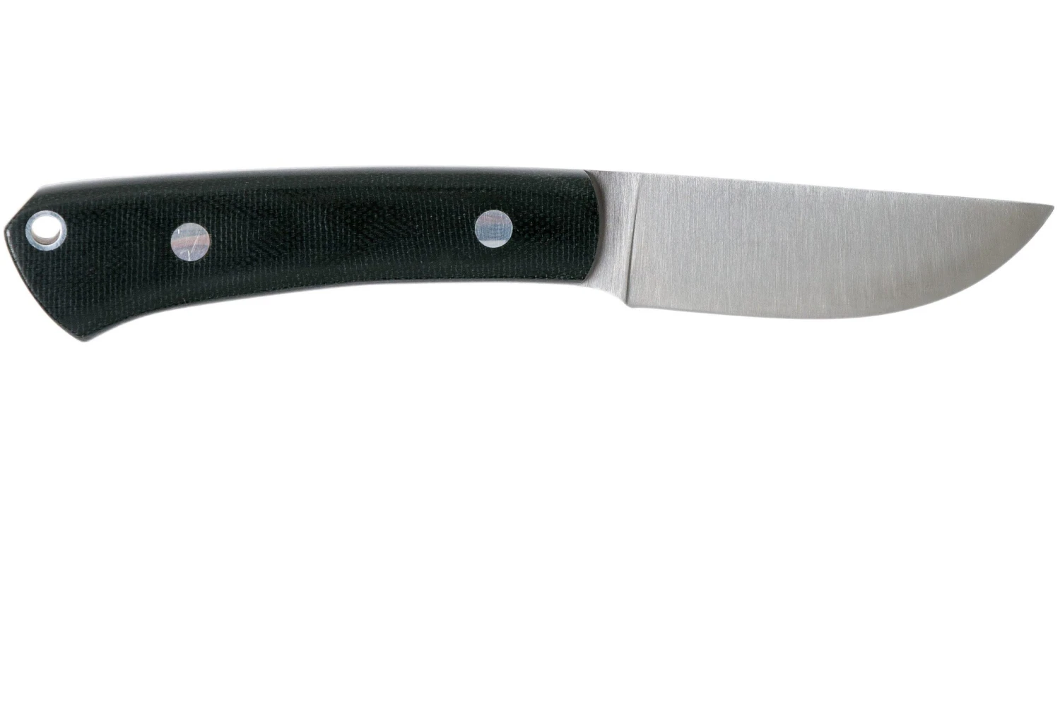 Bark River Woodland Special Black Canvas Micarta, EDC-fixed 2 Bark River Woodland Special Black Canvas Micarta, EDC-fixed - Imagen 2