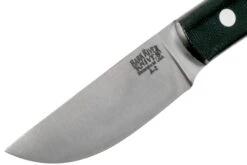 Bark River Woodland Special Black Canvas Micarta, EDC-fixed 11 Bark River Woodland Special Black Canvas Micarta, EDC-fixed -Tienda De Cuchillos BRK01 132BRKC 03 bark river